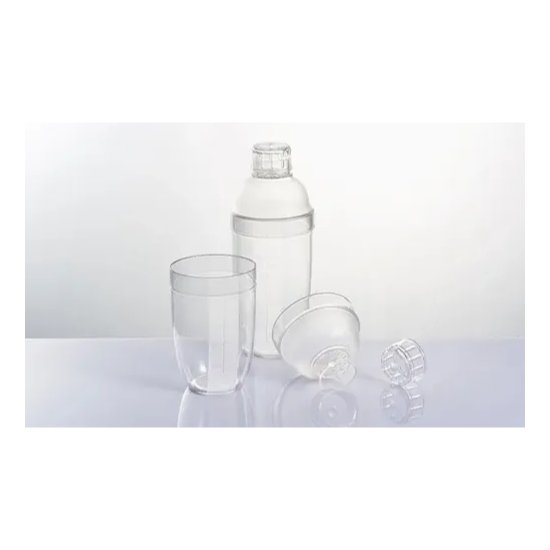 Coctelera De Policarbonato Resistente 700 Ml Barman Tragos