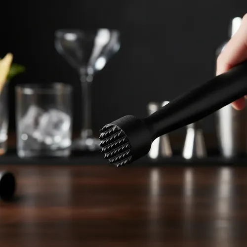 Pisón Negro PVC Mortero Coctelería