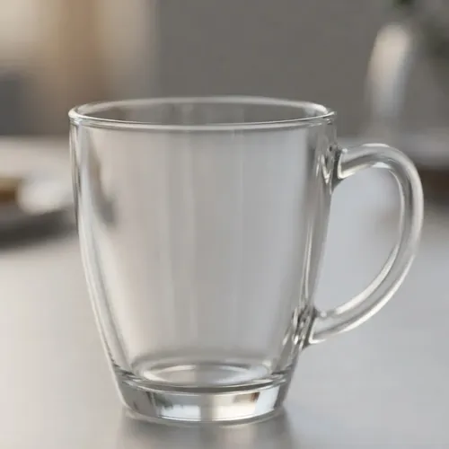 Taza Mug Redonda Vidrio Blinkmax 365 Ml
