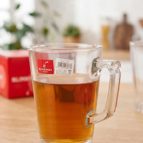 Taza De Cafe De Vidrio Blinkmax Recta 130 Ml Vidrio Vidrio