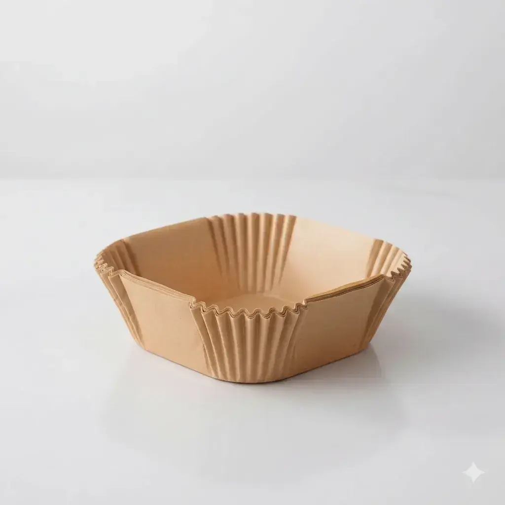 Bandejas Para Freidora De Aire Descartables X50 Uni Cuadrada Cuadrado 16cm