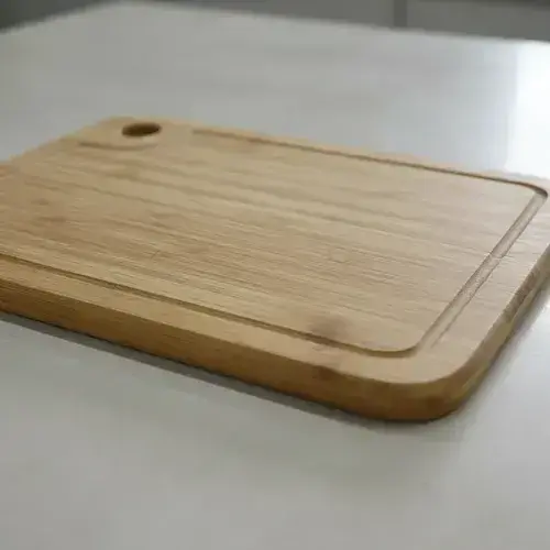 Tabla De Picar Bambú Rectangulares Cocina 24x34