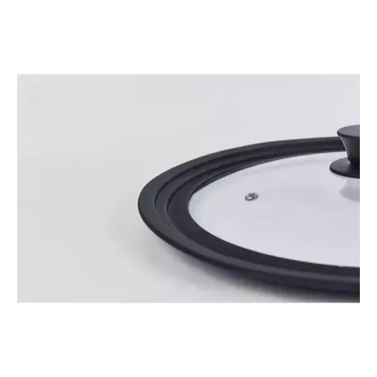 Tapa Vidrio Silicona Multi 18 20 22 Cm Olla Sarten Cacerola
